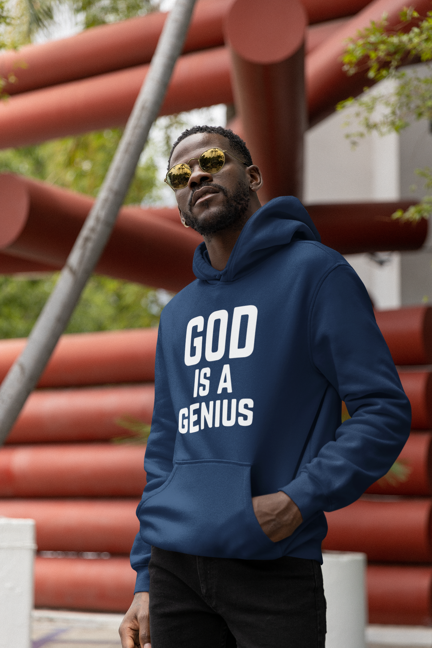 God Is A Genius Hoodie